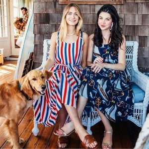 Kiel James Patrick New England Mariner Dress - Sailboats - Size Small